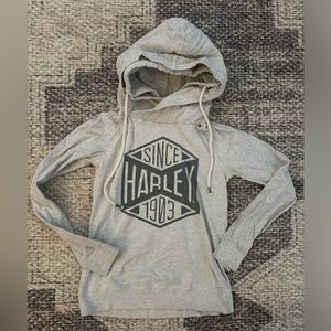 Harley Wms Hoodie Small